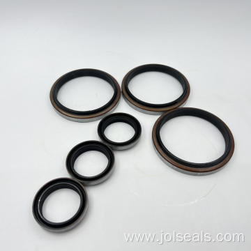 Excavator cylinder dust seal DKB black